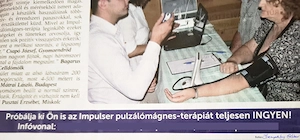 IMPULSER Pulzáló mágneses ágy lepedő, eladó - kép 3