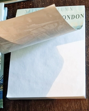 Jegyzetfüzetek, emlékek Londonból készlet, eladó - kép 3