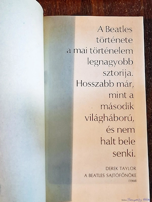 Könyv, Beatles Biblia, Ungvári Tamás, 1982, eladó - kép 2