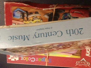 2 féle kirakos puzzle Clementoni és egy másik 5000ft óbuda 20. századi zene 700 darabos kirakós játé - kép 2