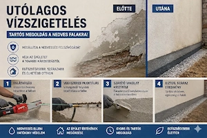 Vizes falak Utólagos vízszigetel se