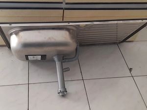 1 medencés inox mosogatótálca csepegtetővel 44x86x13cm - kép 4
