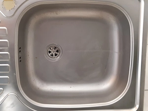 1 medencés inox mosogatótálca csepegtetővel 44x86x13cm - kép 3