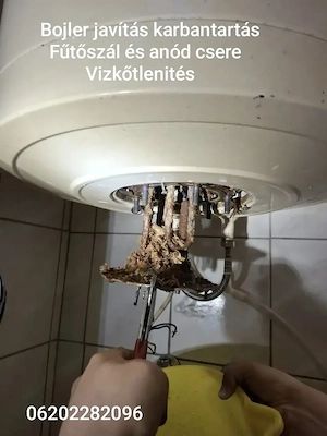 Bojler vizkőtlenités 