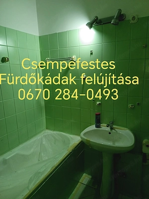 Fürdőkád felújítás csempefest s    0630 184 9931 - kép 2