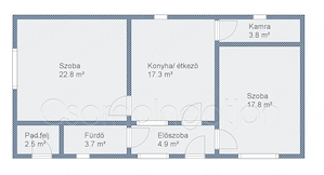 Kenyeri - 2 hálószobás családi ház ELADÓ - kép 10