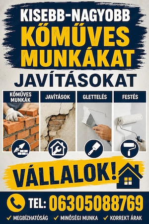 Kőműves munkák 