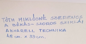 Eladó modern festményen Székelyföld legszebb szurdoka, a Békás-szoros - kép 3