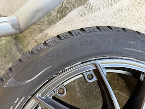 Tesla Model S 19"-os Magnetite felni és téli gumiabroncs csomag Model S téli szett - kép 5
