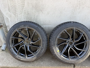 Tesla Model S 19"-os Magnetite felni és téli gumiabroncs csomag Model S téli szett - kép 2