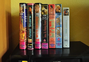 Philips vhs videólejátszó +7 db felnőtt film  - kép 4