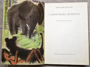Könyv, Rudyard Kipling, A dzsungel könyve, 1972, eladó - kép 3