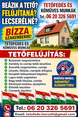 Tetőfedő Bádogos 