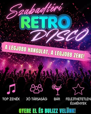 Szabadtéri Retro Disco  - kép 2