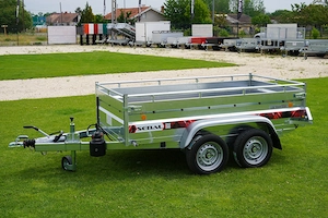 Akciós új SEBAL - billenő platós, kézi pumpás utánfutó (1500kg) - Kiszállítási lehetőséggel! - kép 4