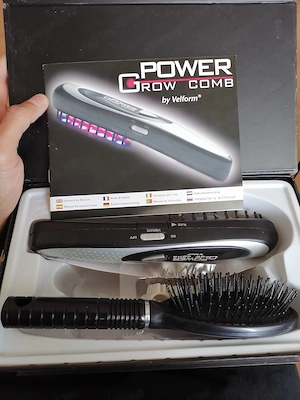 Power Grow Hajstimuláló Lézerfésű 