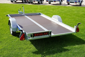 Új SEBAL - UNIPLATO 300 billenős utánfutó (750kg) akciósan 729.000 Ft - Kiszállítási lehetőséggel!   - kép 3