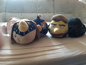 Angry Birds plüssök