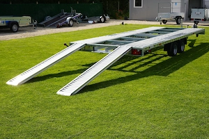 Készletről - akciós új SEBAL - UNIDECK 550 autószállító utánfutó (2700kg) - Országos kiszállítással! - kép 7