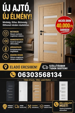 Új beltéri ajtó  - kép 5