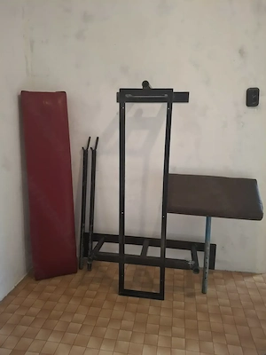 Fekvenyomó pad Scott-paddal - kép 6