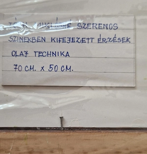 Eladó a Színekben kifejezett érzések című festmény - kép 5