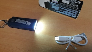 LED kulcstartó eladó, tölthető - kép 5