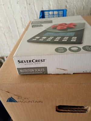 SilverCrest SNAW 1000 tápértékelemző digitális konyhai mérleg 9000ft óbuda  36 50 104 8272 személyes - kép 3