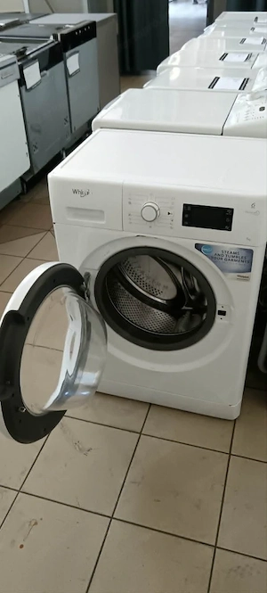 Használt Whirlpool FWSG71283W EU Elöltöltős keskeny mosógép [H17777] 1-3 hónap garanciával - kép 2