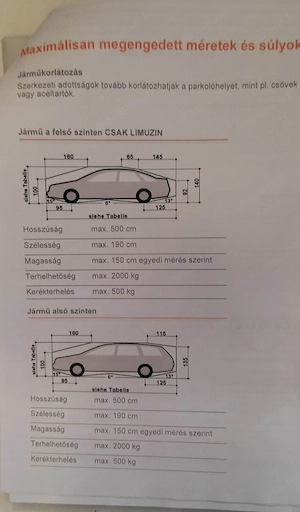  Elektromos töltővel felszerelt GARÁZSHELY kiadó XIII. ker. Katona J. u.-ban - kép 2