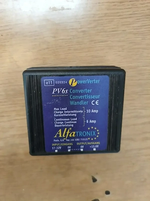  Feszültség átalakító 24V - 12V Alfatronix 