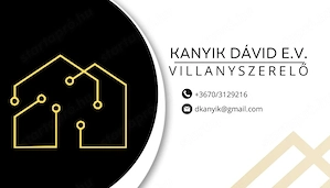 Villanyszerelési munkák