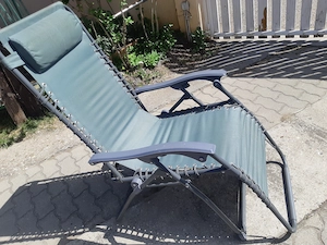 JYSK relax kerti strandfotel, kemping szék napozóágy - kép 2
