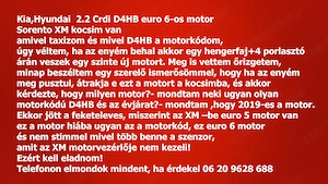 KIA Sorento, Hyuday 2.2 crdi motor euro 6 ( UM)