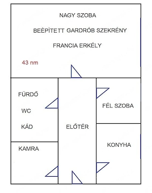 Napfényes lakás zöld környezetben  magánszemélytől eladó - kép 9