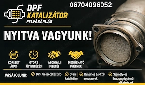 Használt hibás Gyári DPF Katalizátor Vásárlás Nyíregyháza - kép 2