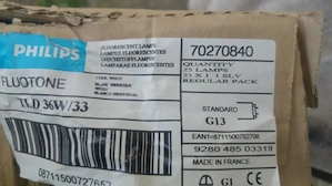 Philips TLD 36W 33 fénycső újszerű a képeken látható állapotban eladó. Az ár 1 db-ra vonatkozik! 