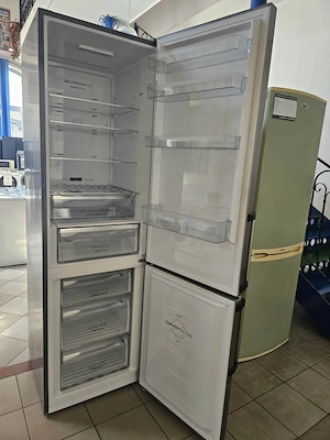 Használt Gorenje NRC6203SXL5 Alulfagyasztós hűtőszekrény [H17788] 1-3 hónap garanciával - kép 2
