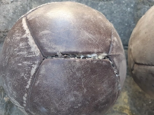 1kg-os retró medicinlabda medicin labda vintage iskolai sportszer - kép 9
