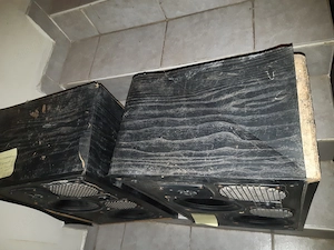 Videoton TeleSound 4000 4001 típusú hangfal párban a doboz cserés - kép 2