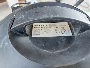 Evo 429 inox 73k  ipari porszivó képen látható 2023 as gyártás használt üzemképes. Gyári szűrő cseré - kép 2