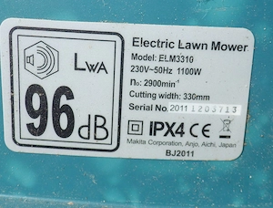 Makita ELM3310 fűnyíró! Siófok   - kép 2