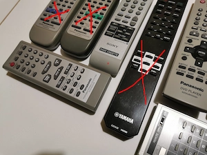 Távirányítók többféle 2.csomag. sony, panasonic, yamaha - kép 4