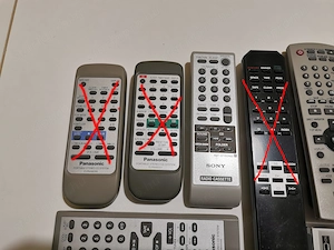Távirányítók többféle 2.csomag. sony, panasonic, yamaha - kép 2