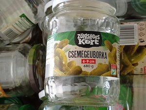 100db egyszer használt befőttes üvegek 7dl eladó óbuda a képeken jól látható állapotba minimum 10db  - kép 2