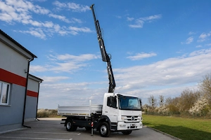 Mercedes - Benz Atego 1622 BlueTec5 - Billenőplatós - Darugémes teherautó EURO5 - kép 2