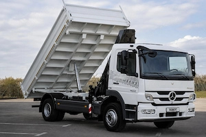 Mercedes - Benz Atego 1622 BlueTec5 - Billenőplatós - Darugémes teherautó EURO5 - kép 4