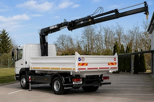 Mercedes - Benz Atego 1622 BlueTec5 - Billenőplatós - Darugémes teherautó EURO5 - kép 3