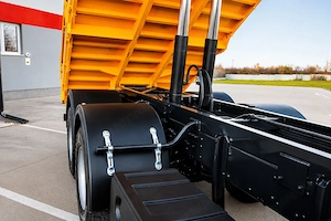 SCANIA P380 - 6X4 Billenőplatós - Darugémes teherautó EURO 4 - kép 7