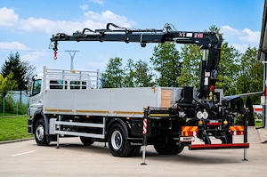 Mercedes Benz AXOR 1829 BlueTec5 - Platós - Darugémes teherautó EURO 5 - kép 2